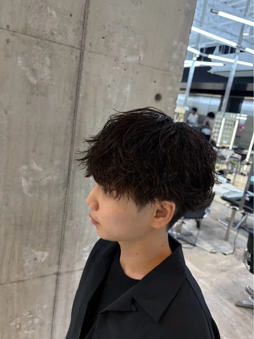パーマ メンズ メンズパーマ 下北沢メンズパーマ 特化園田　楓莉のヘアスタイル