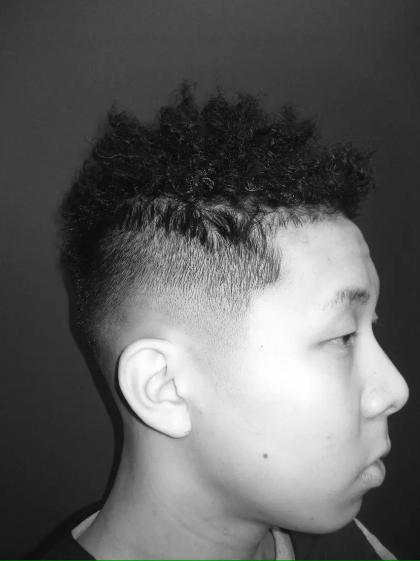 パーマ パーマ 松本 亮太のヘアスタイル