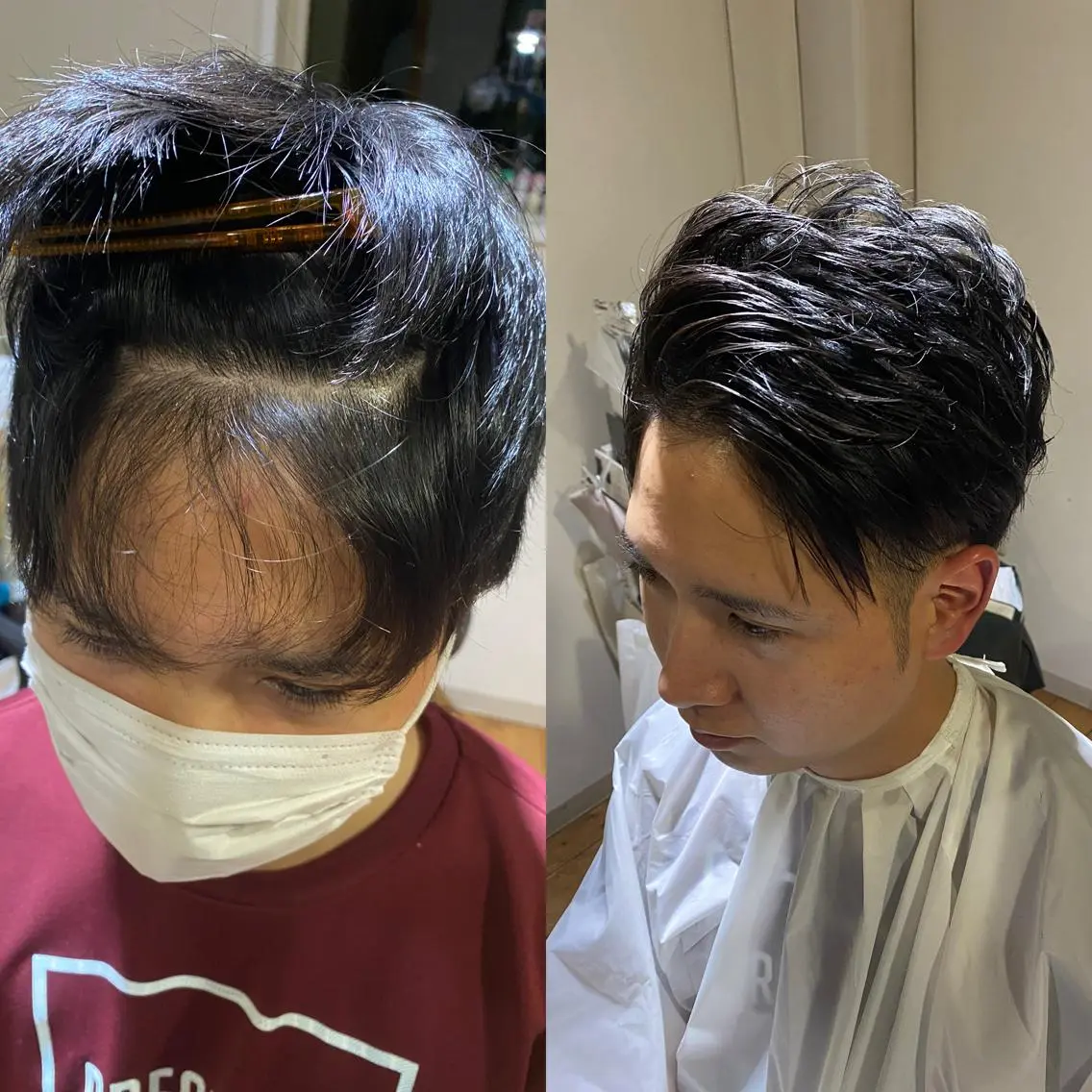 メンズ タカハシ ユウヤのヘアスタイル