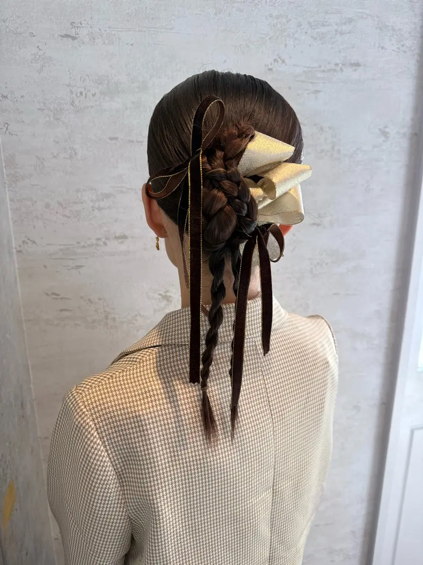 ヘアアレンジ はやしほのか| ヘアセット×カラーのヘアスタイル
