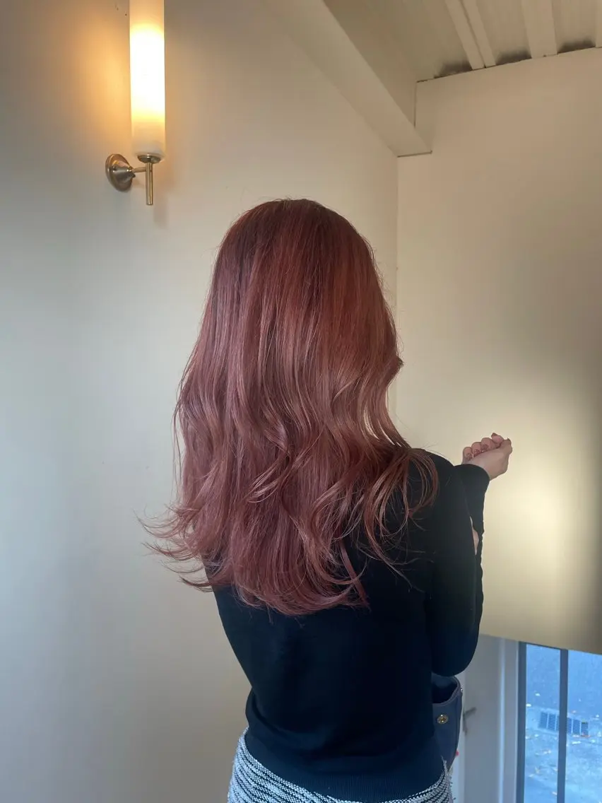 ミディアム カラー ヘアカラー sand🎀 Ricoのヘアスタイル