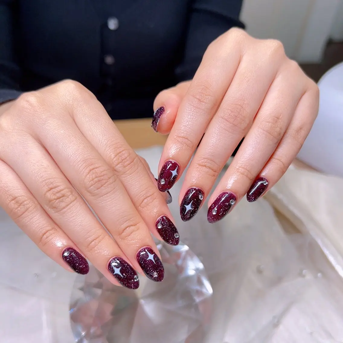 ネイル ワンカラーネイル ぷっくりネイル Cute Tips nailのネイルデザイン