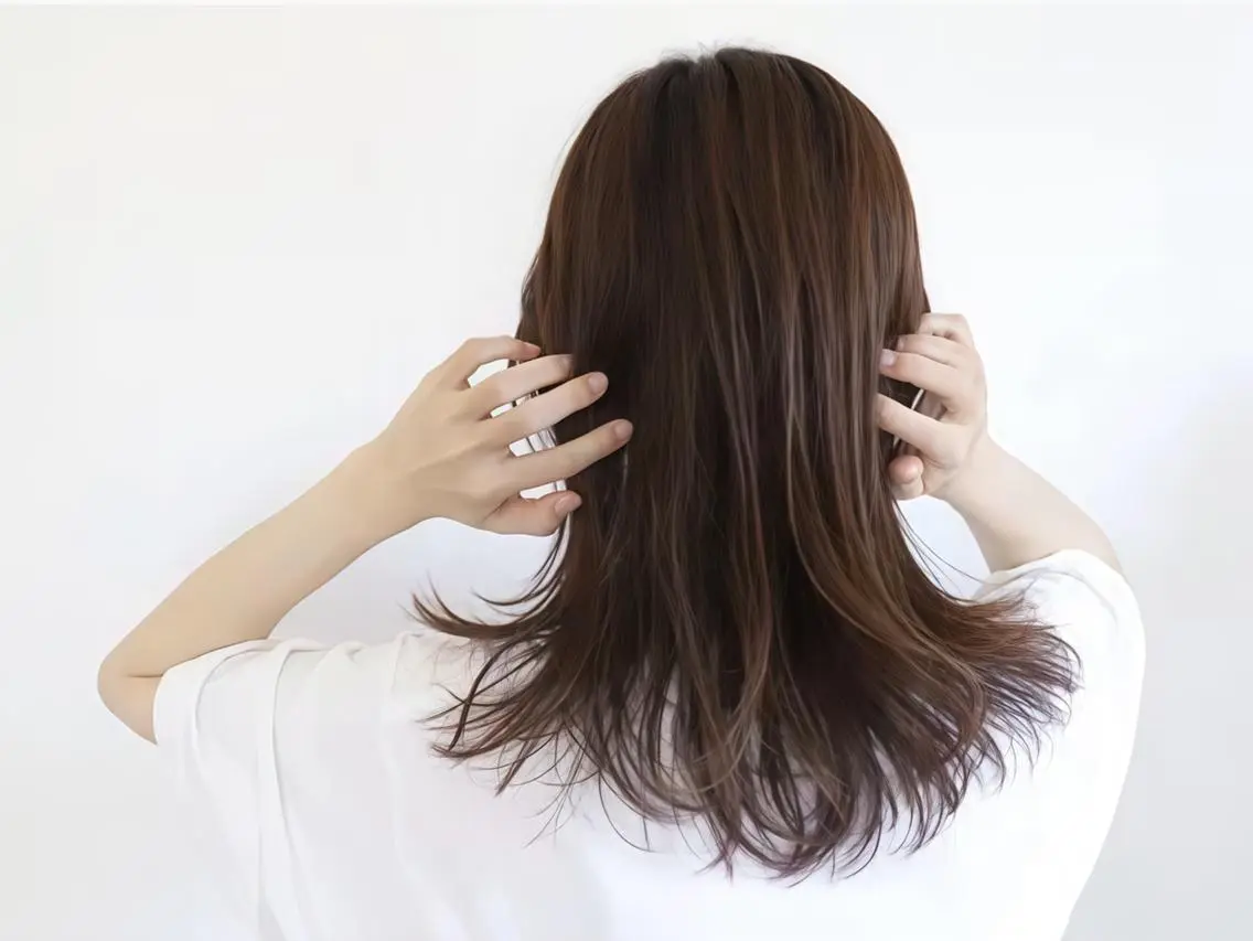 ミディアム カラー ヘアカラー 白髪染め専門店 Recolor京橋店のヘアスタイル