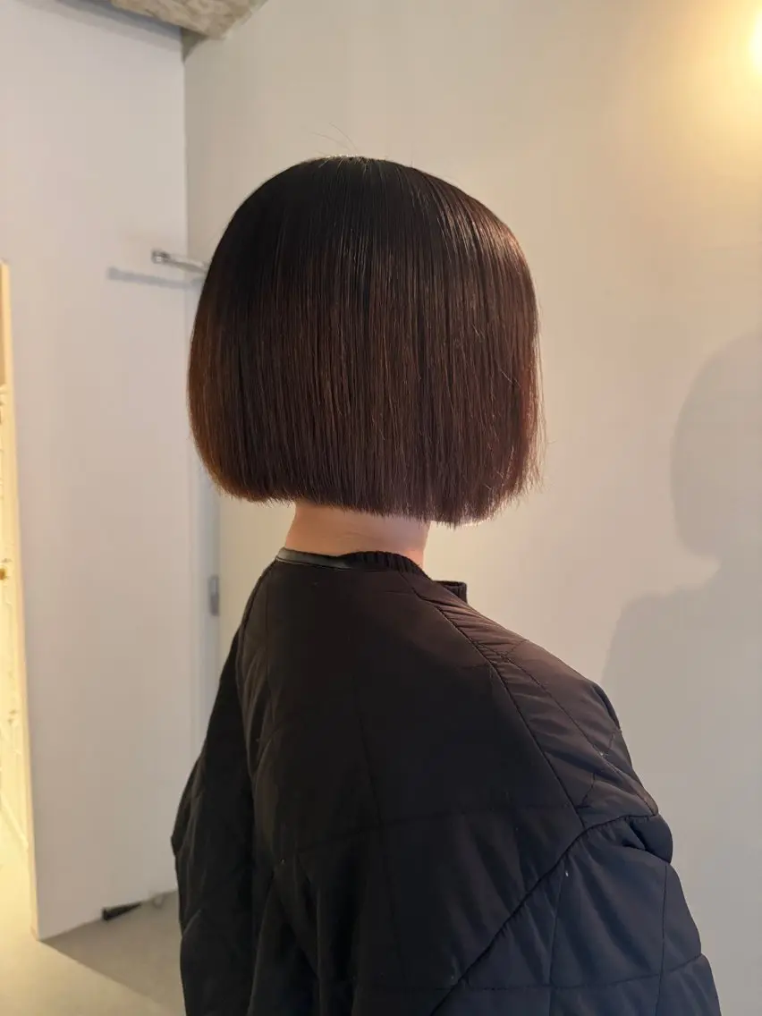 ショート ボブ 森田 鴻之介のヘアスタイル