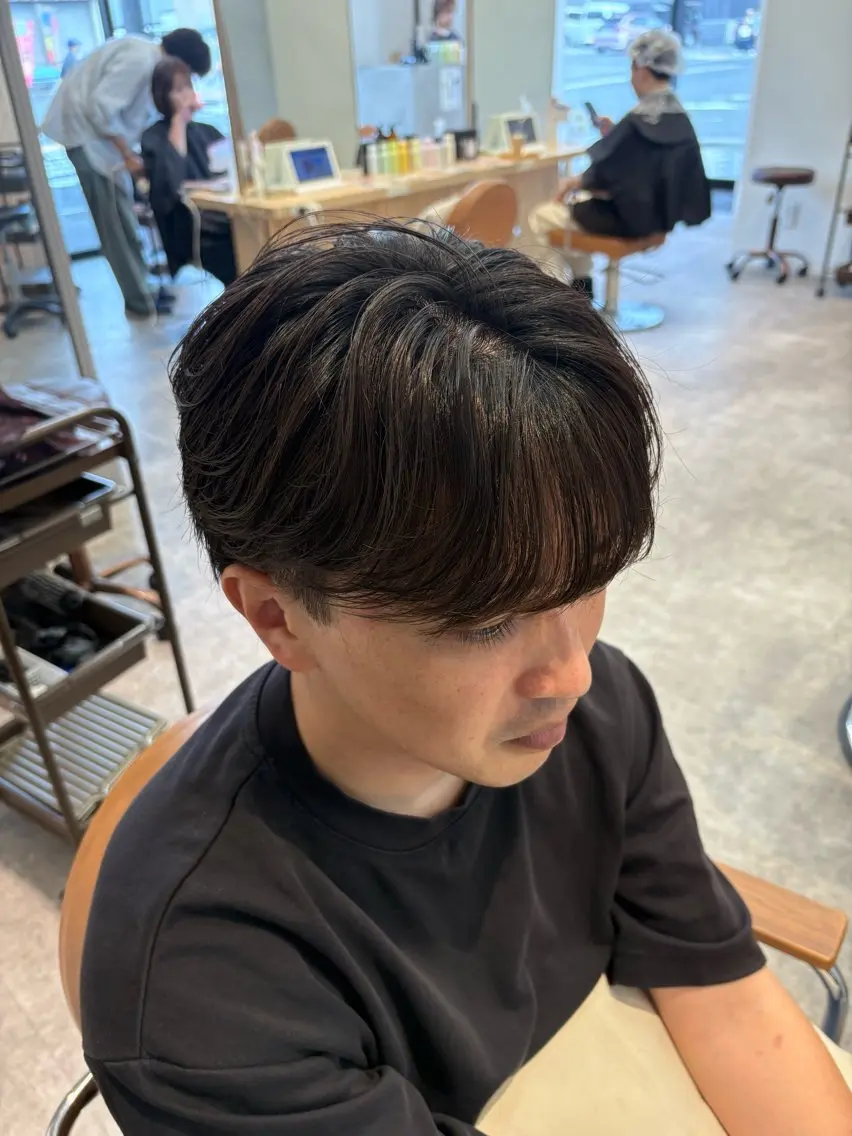 ショート メンズ カット 中島 耀一朗のヘアスタイル