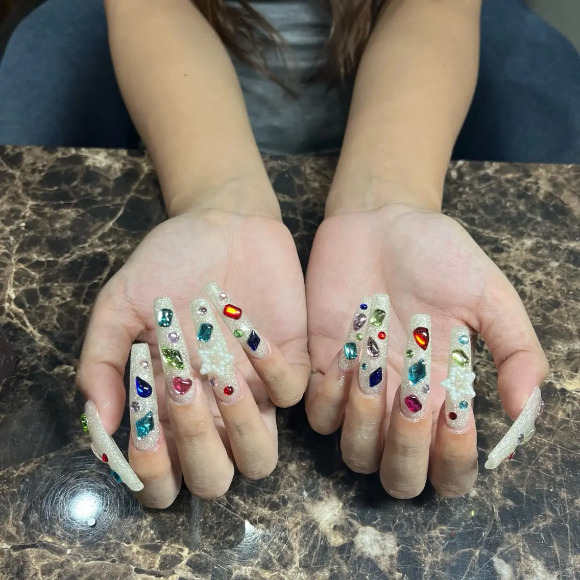 ネイル ハンドネイル IROHA nail Ami🐊🎀のネイルデザイン