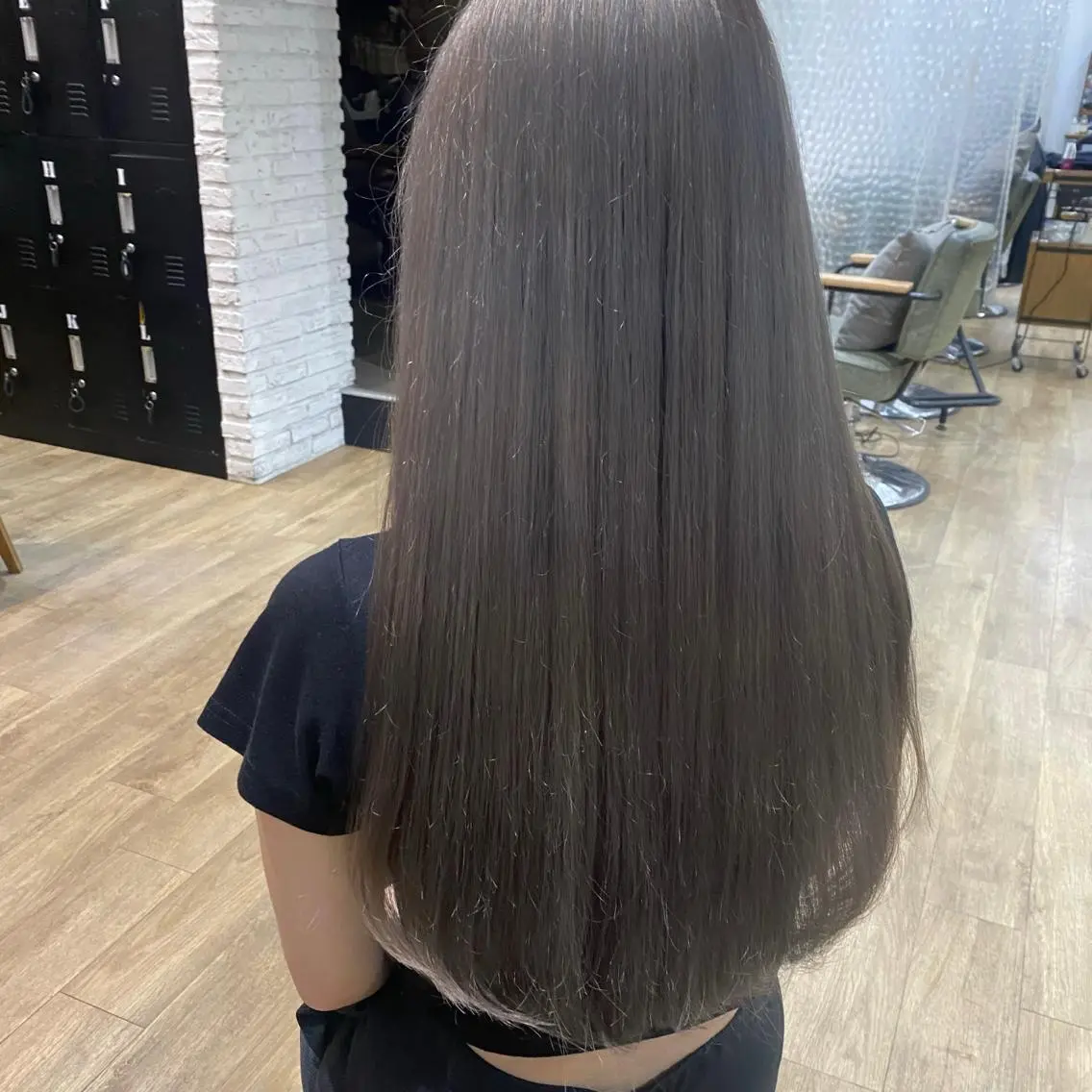 ロング カラー ヘアアレンジ ヘアカラー トリートメント あおい 🍒暖色カラーのヘアスタイル