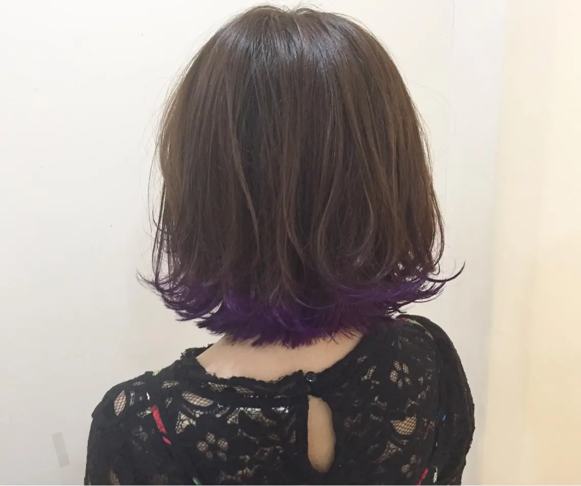 ショート カラー 服部 樹季のヘアスタイル