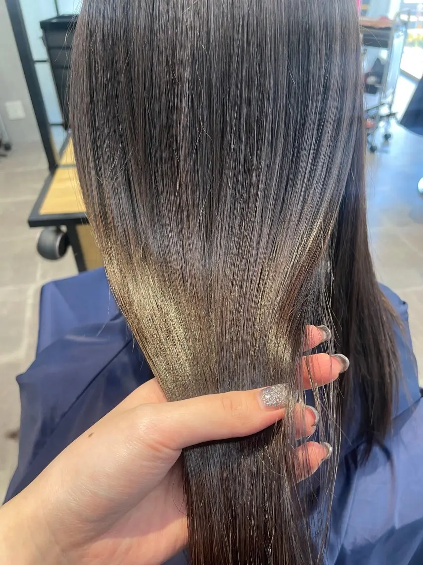 ロング トリートメント newi梅田🫧韓国 ヘア🫧sakiのヘアスタイル
