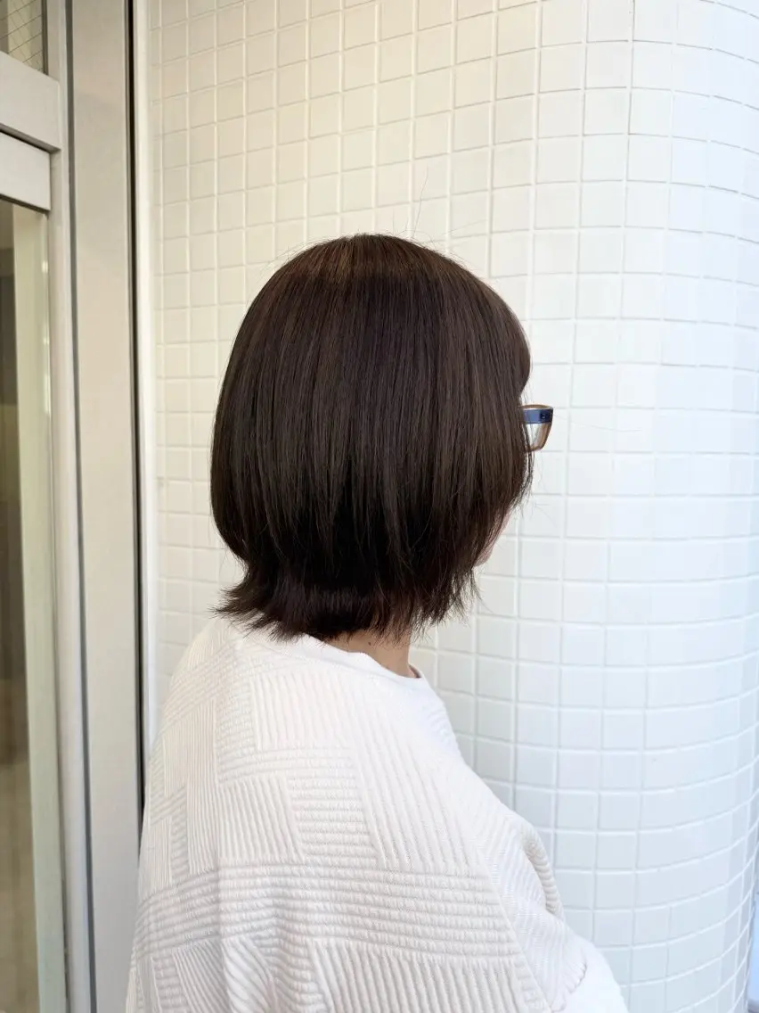 ショート ボブレイヤー ボブ くびれヘア レイヤーカット 乙葉 / Roccoのヘアスタイル