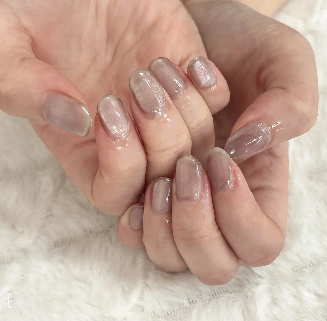ネイル オフィスネイル ワンカラーネイル nail salon はるりのネイルデザイン