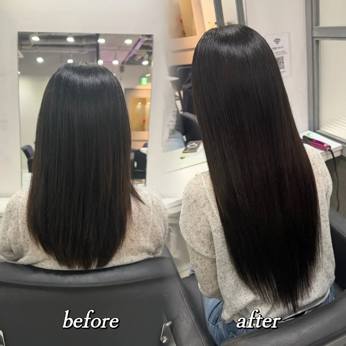 ロング エクステ 🦋REISA🦋 エクステ×ハイトーンのヘアスタイル