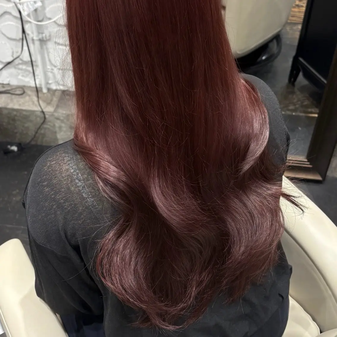 ロング ヘアカラー rion🌛 /都島/透明感カラーのヘアスタイル