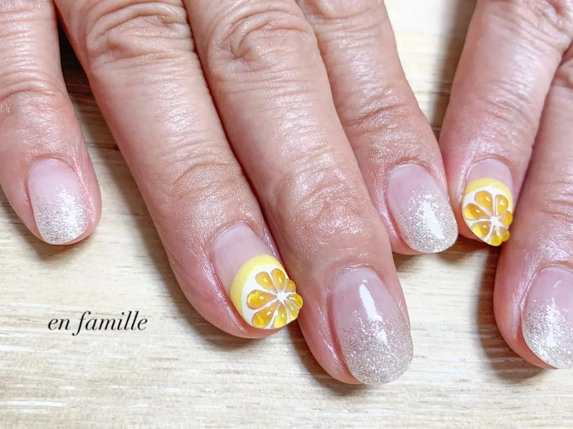 ネイル ハンドネイル nail salon en familleのネイルデザイン