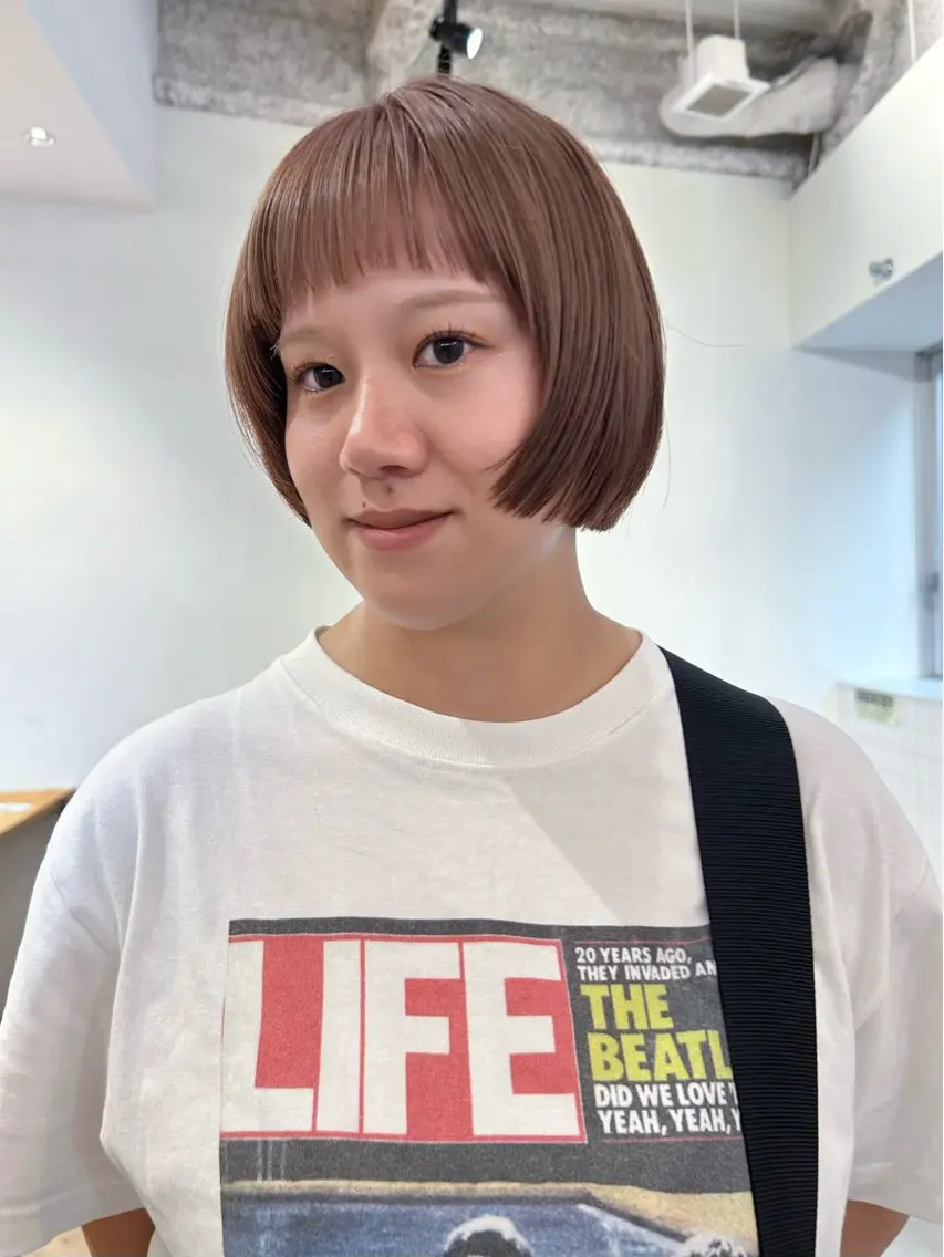 ショート カット ボブ/レイヤー 大阪梅田/きょうかのヘアスタイル