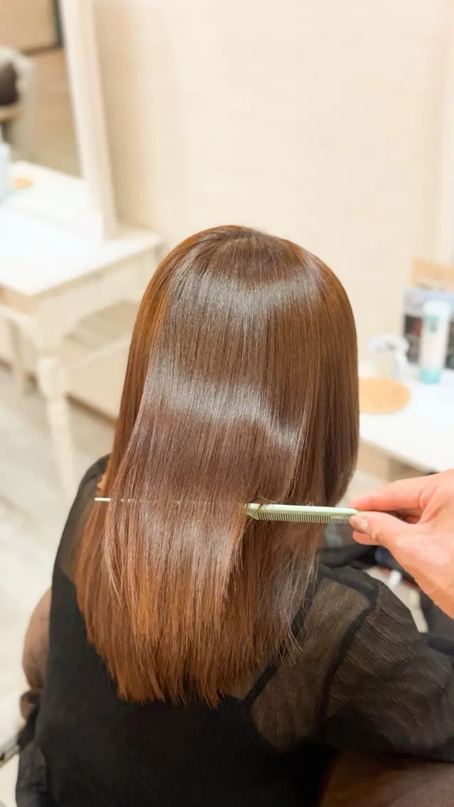 ロング トリートメント 三瓶 龍皇のヘアスタイル