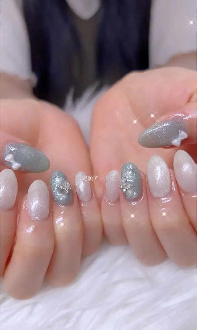 ネイル アートネイル 春ネイル ワンホンネイル ハンドネイル I LOVE ME NAIL.。.:*♡のネイルデザイン