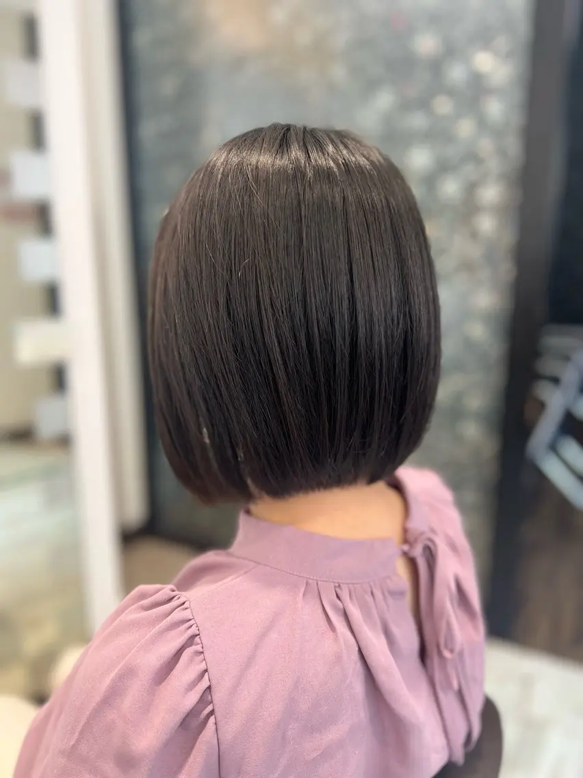 ショート カラー 透明感カラー トリートメント kataoka ryotaのヘアスタイル