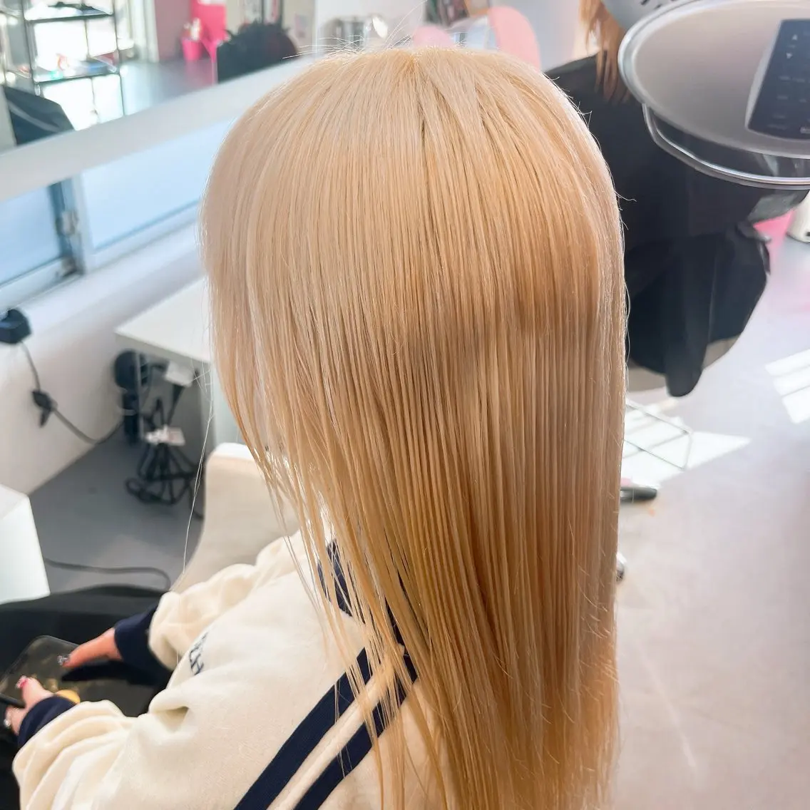 ロング トリートメント カット ヘアカラー トリートメント たぢ みずほのヘアスタイル