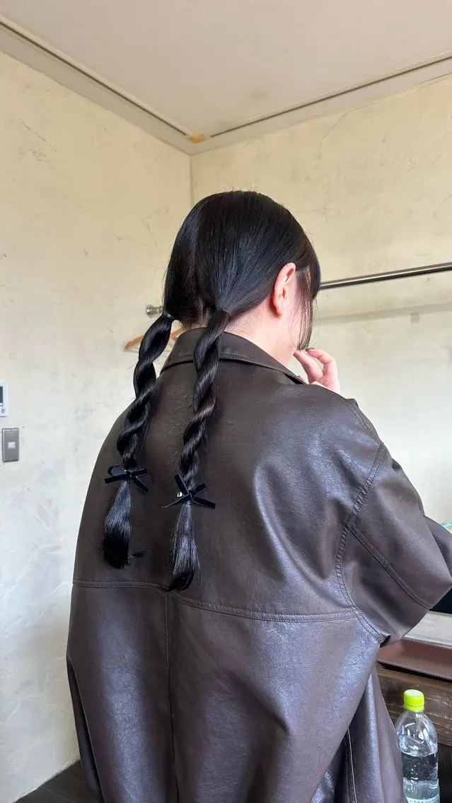 ヘアセット🎀🤍の写真