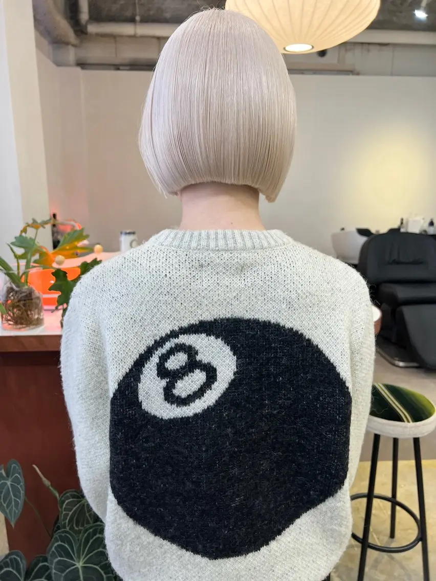 ミディアム カラー ヘアカラー 🫧suzuno 🫧ブリーチ強化のヘアスタイル
