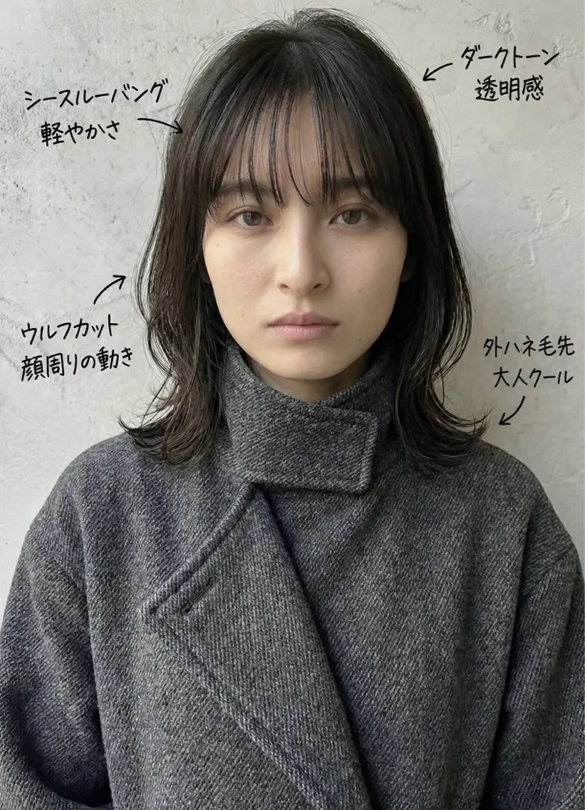 ミディアム カット ヘアカラー トリートメント 口コミ150件超え 💬☘️笹岡航太のヘアスタイル
