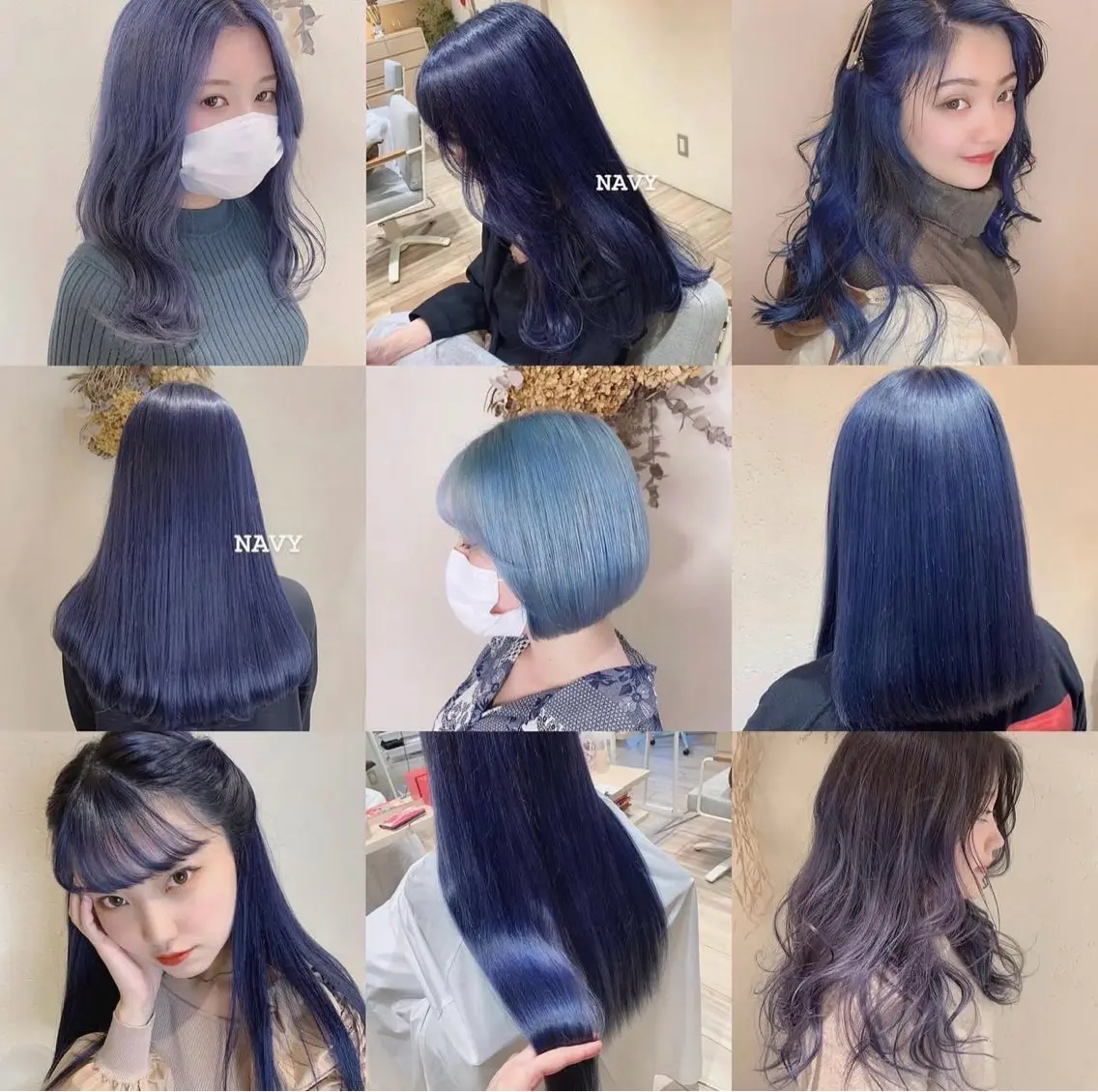 カラー ブリーチ ブルーカラー ハイトーンカラー 髪質改善 博多/Blue 💎松藤 莉奈のヘアスタイル