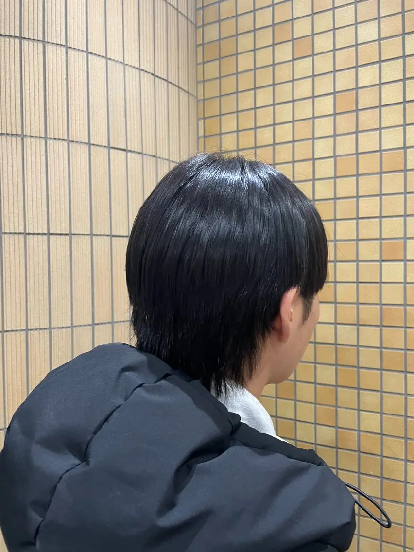 メンズ マッシュウルフ マッシュ ツーブロック メンズウルフカット ウルフカット Airily昭島店 サクラ🎀のヘアスタイル