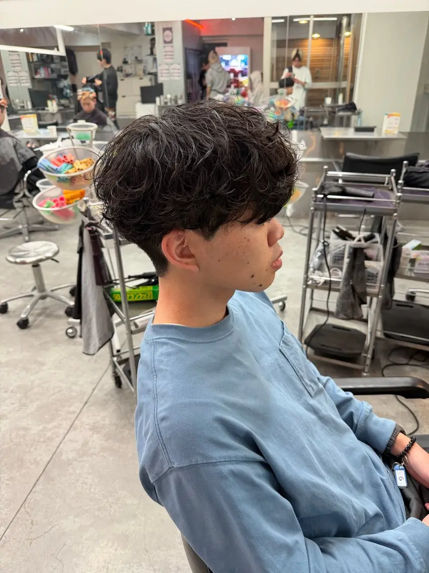 パーマ メンズ カット パーマ 町田エリアＮｏ．１/ パーマ特化/太田京希のヘアスタイル