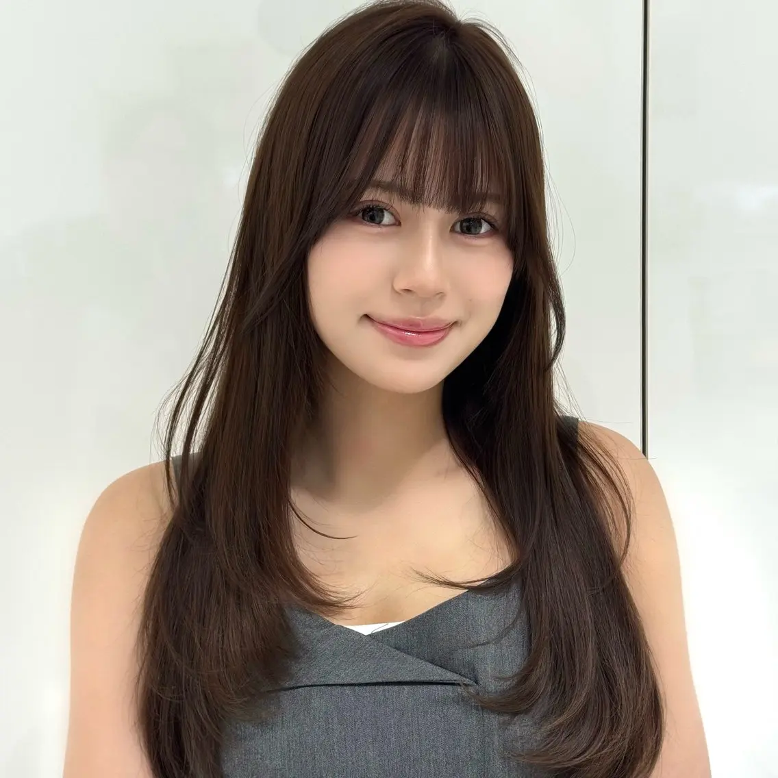 ロング カラー ヘアアレンジ カット ヘアカラー トリートメント ブリーチなしカラー /新百合ヶ丘/安形翔のヘアスタイル