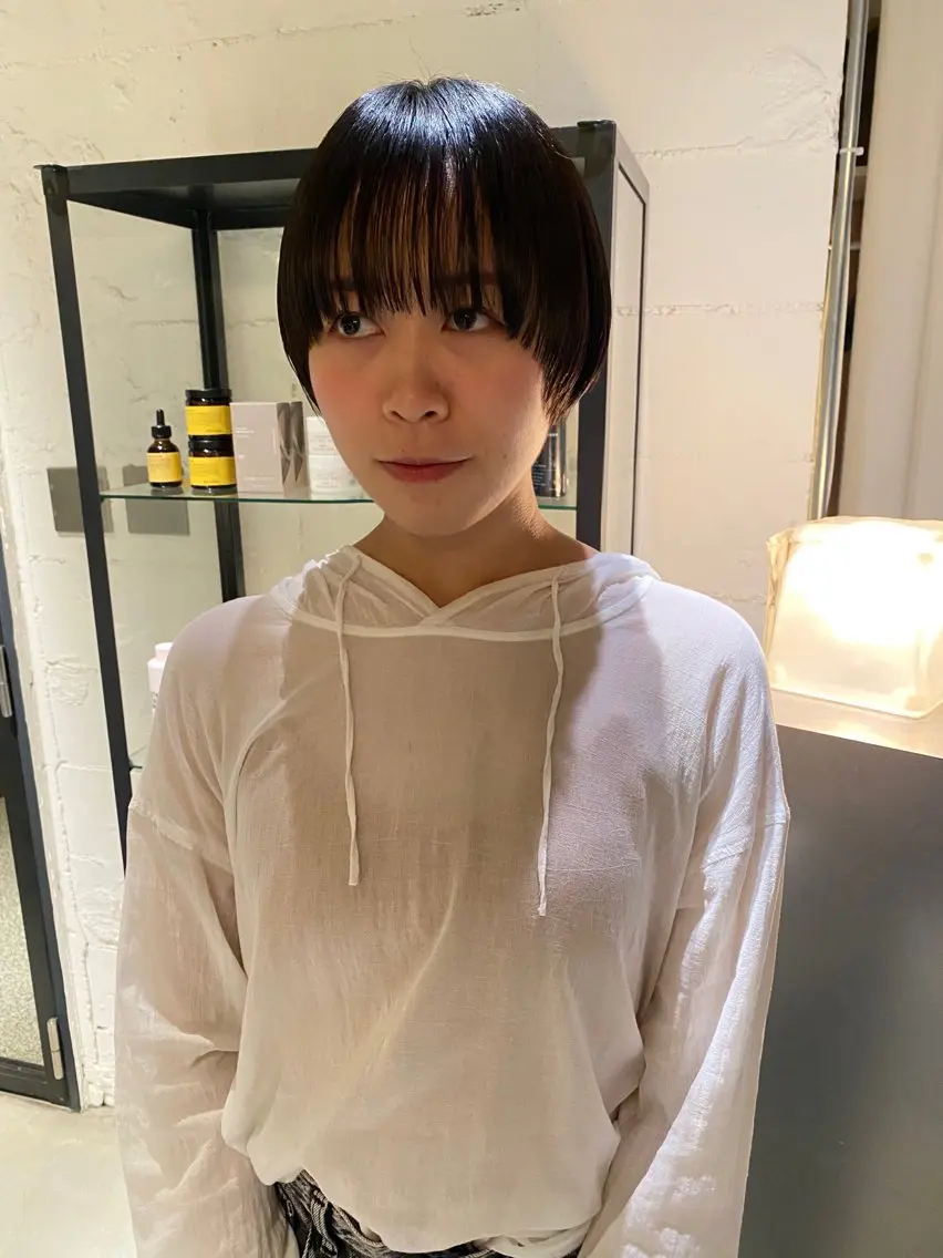 ショート 聖 来のヘアスタイル