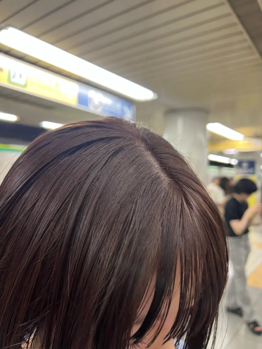 color ➕ 4step treatment (cutなし) (S.M.L料金あり)の写真