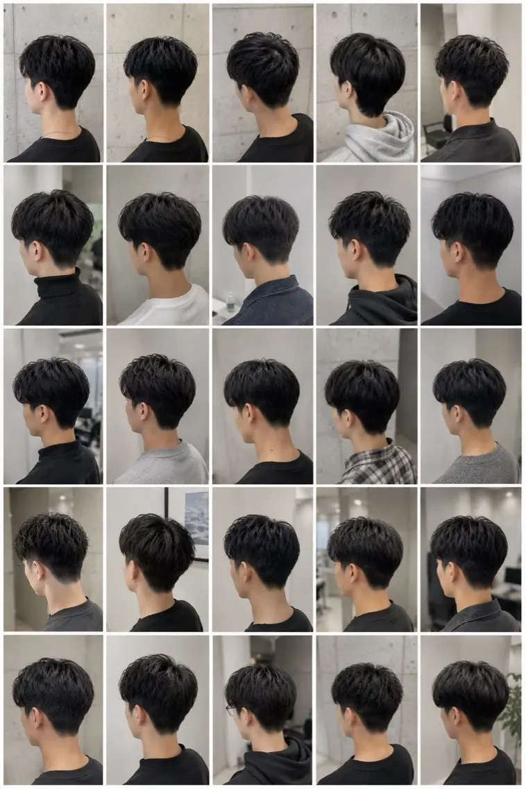 ショート メンズ ミン MINのヘアスタイル