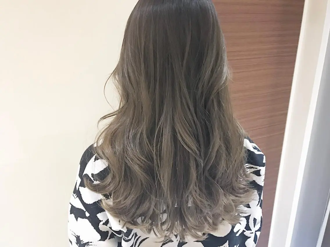 ロング カラー 外国人風カラー 髪質改善サロン ARCHE野瀬冬馬のヘアスタイル
