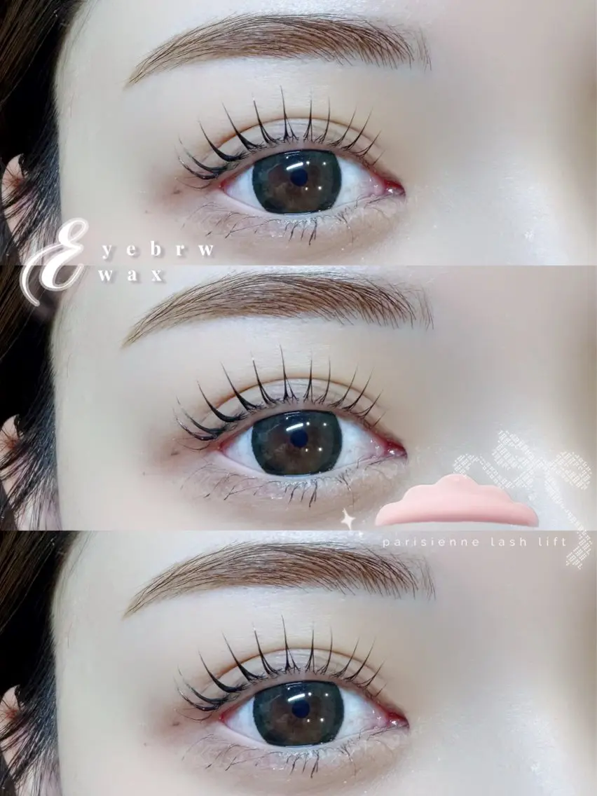 eyebrow wax styling➕parisienne or lash lift⭐️２回目のご予約はこちらから⭐️の写真