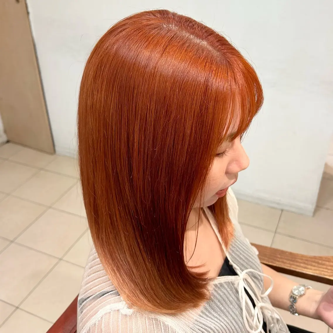 セミロング カラー ヘアカラー 🫧透明感明るめカラ ー🫧大西あずきのその他イメージ