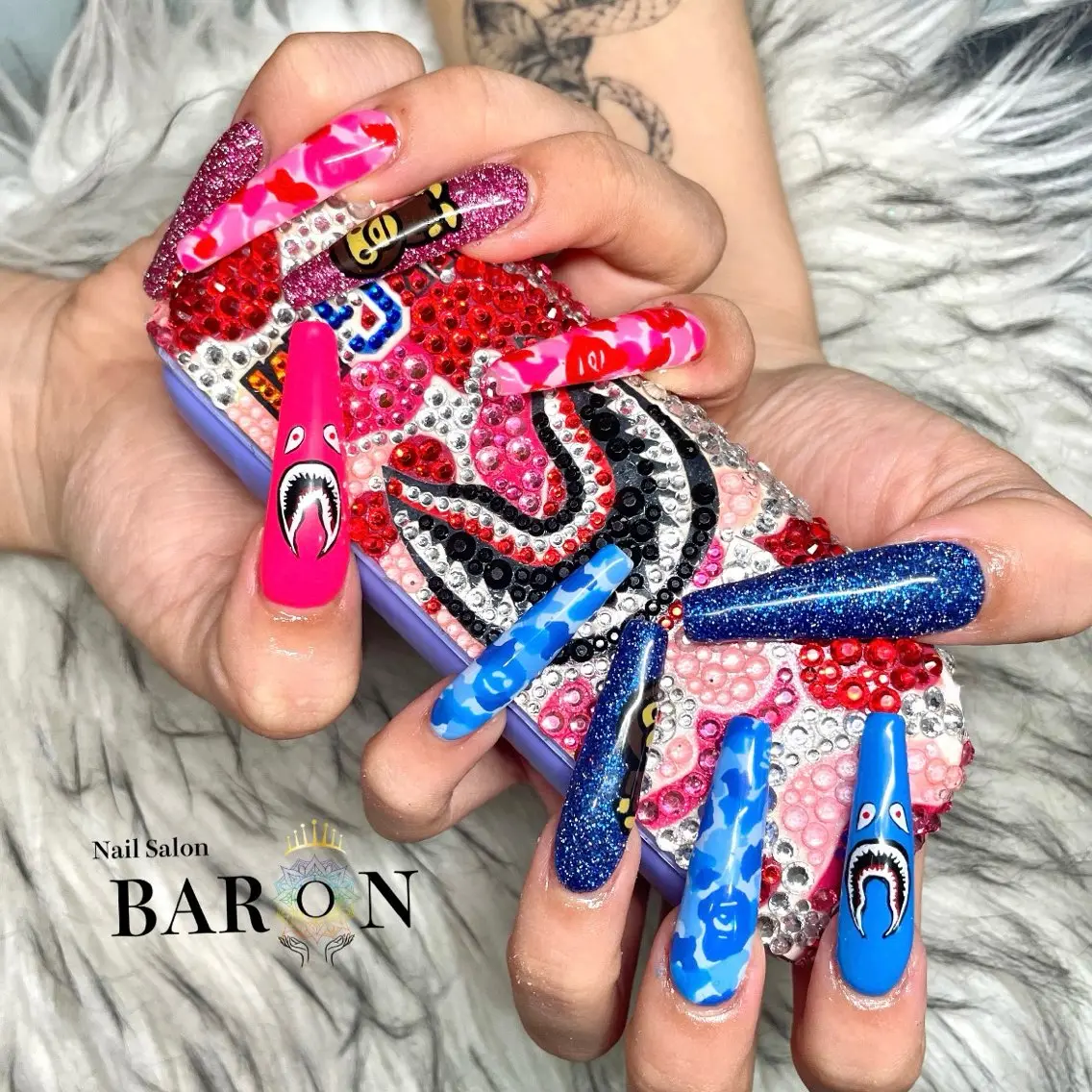 ネイル ハンドネイル ♛︎BARON♛︎ RIKAのネイルデザイン