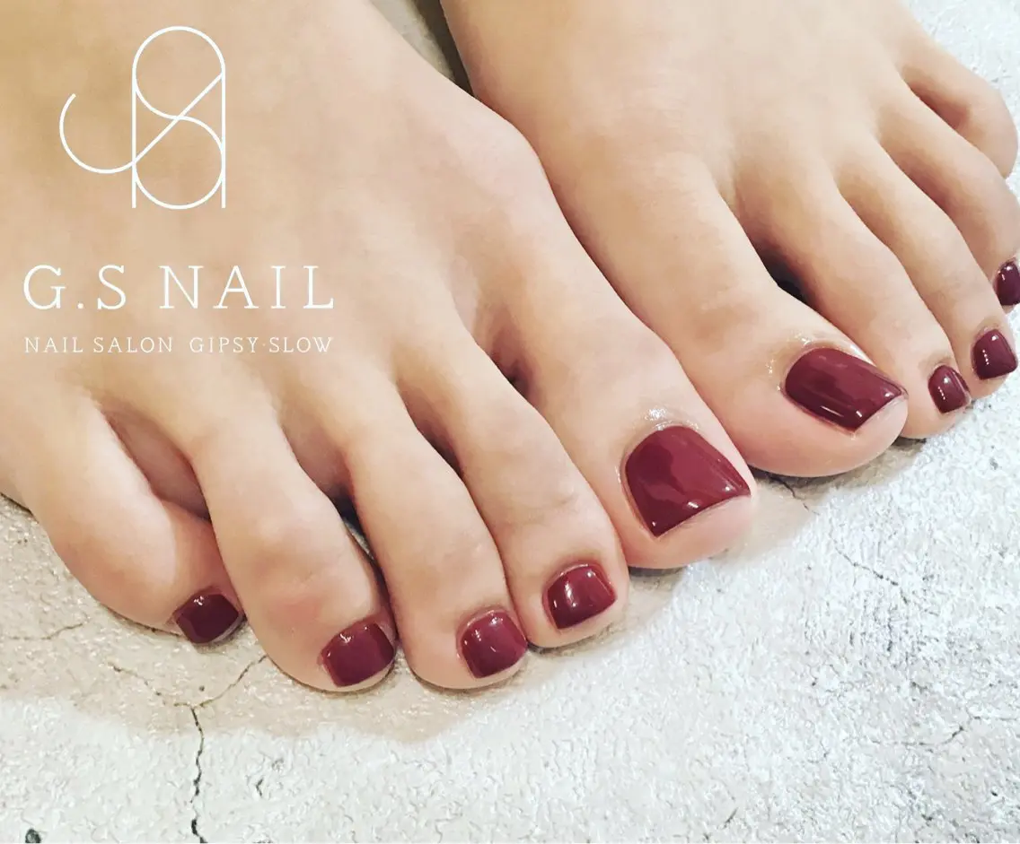✨フット👣ワンカラー✨(オフ無し)の写真