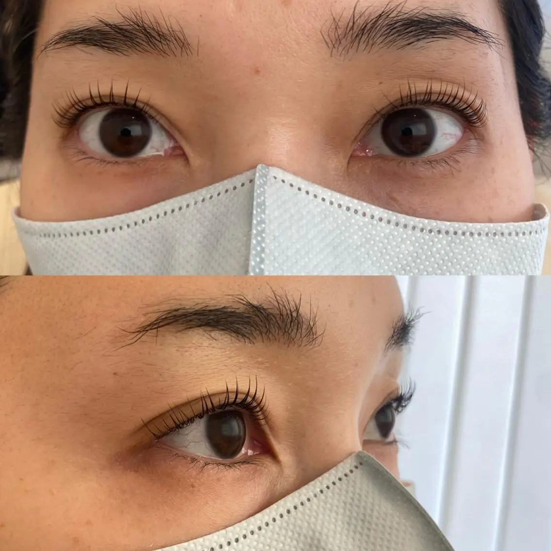 マツエク・マツパ 一重×まつ毛パーマ マツパ MINX eye 渋谷のマツエク・マツパデザイン