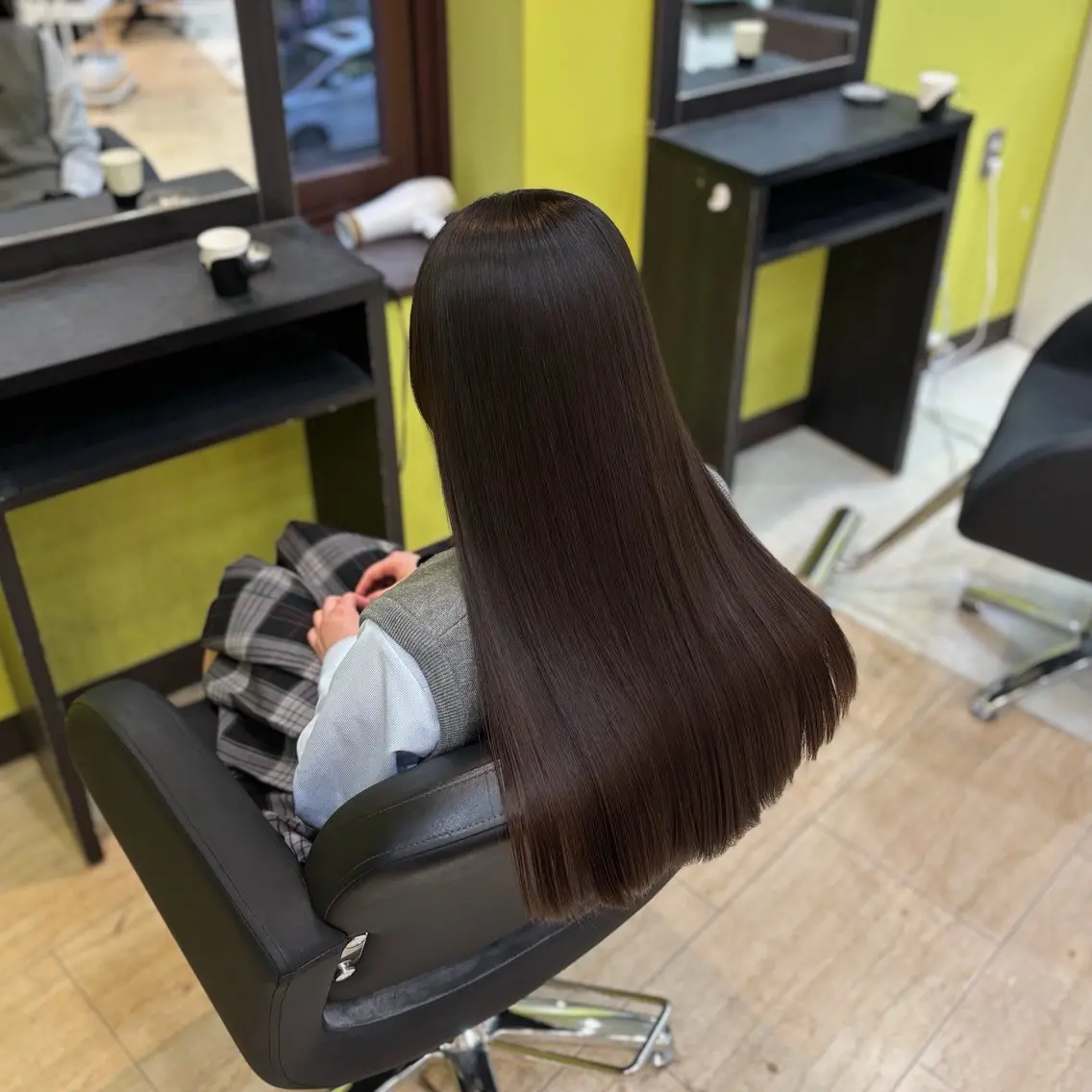 ロング 縮毛矯正 縮毛矯正 MIRAN stylistのヘアスタイル