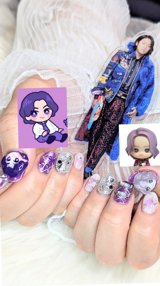 ネイル ハンドネイル 推しネイル | 　aycnailのネイルデザイン