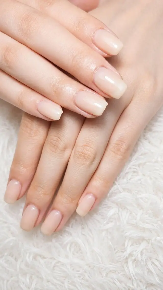 ネイル ワンカラーネイル ハンドネイル Whitebase nailのネイルデザイン