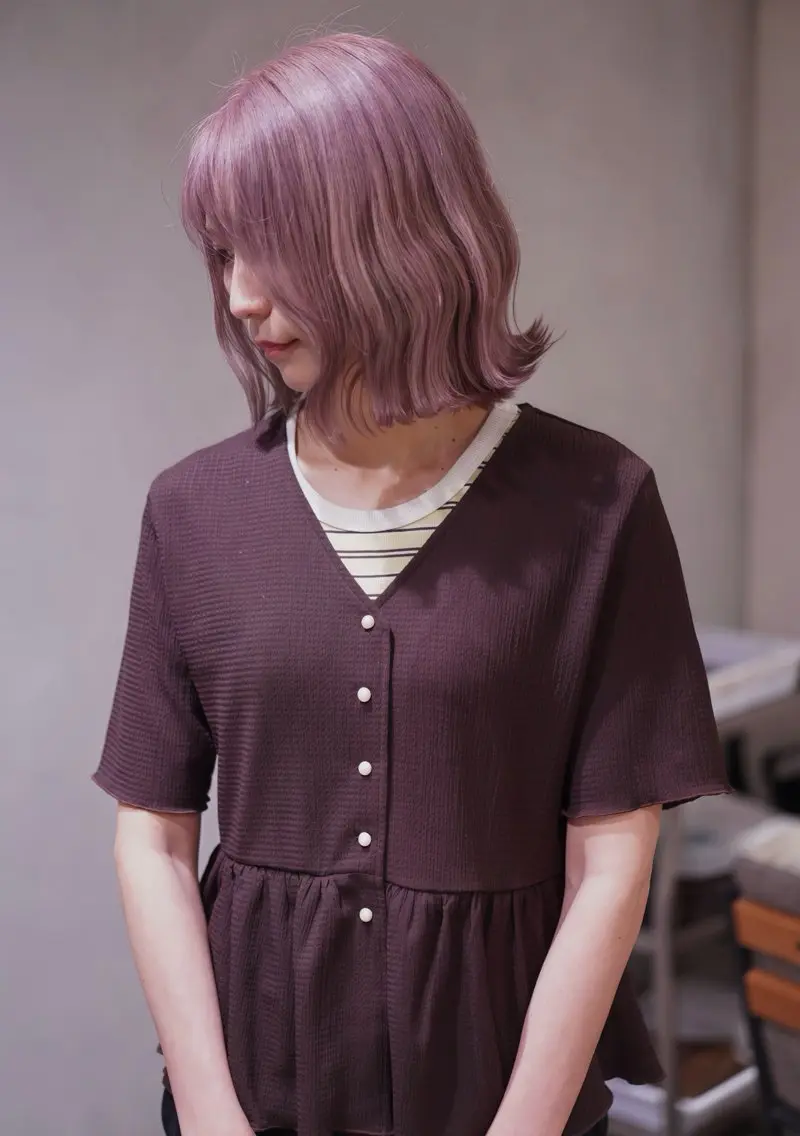 カラー 河原 楓樹のヘアスタイル