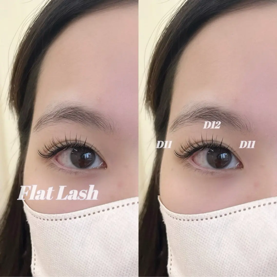 マツエク・マツパ 束感まつ毛 フラットラッシュ マツエク Luana anriのマツエク・マツパデザイン