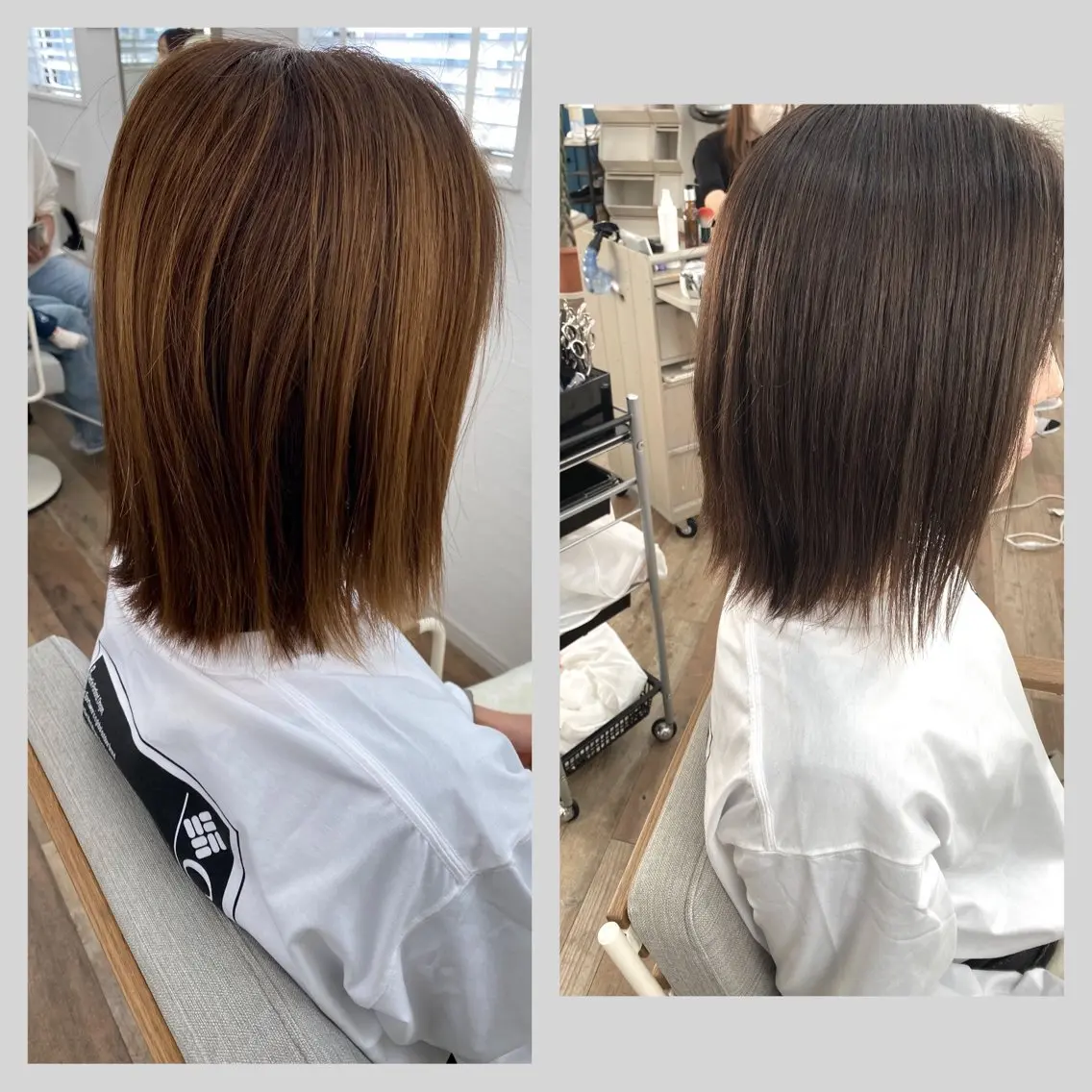 ショート カラー 佐藤 沙也輝のヘアスタイル