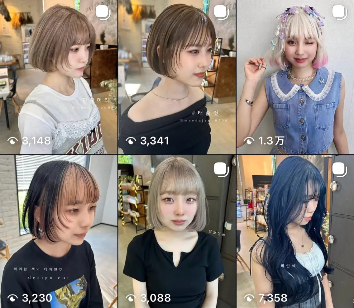 ミディアム カラー 透明感カラー 顔周りカット レイヤーカット 小顔カット カット ヘアカラー トリートメント 🏆韓国ヘア/ レイヤー/junのヘアスタイル