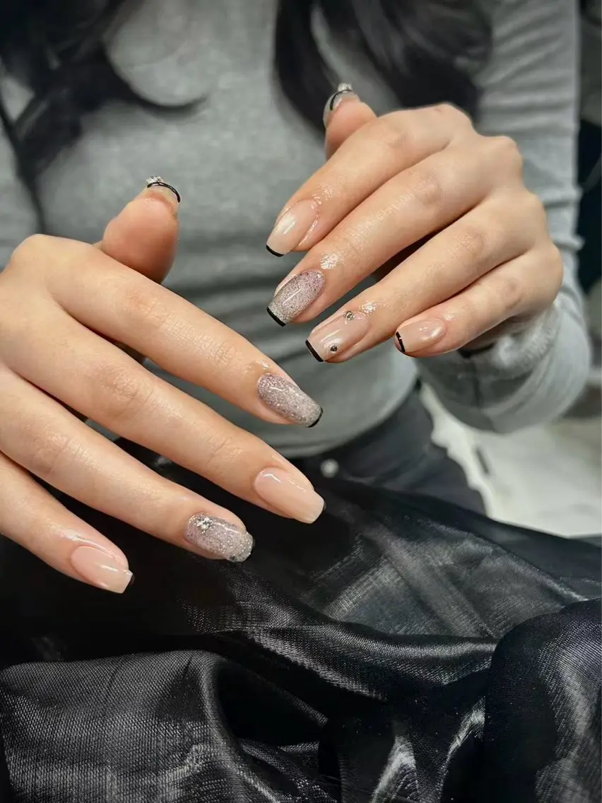 ネイル スカルプネイル シンプルネイル ハンドネイル ハンドケア Lu nailsalonのネイルデザイン
