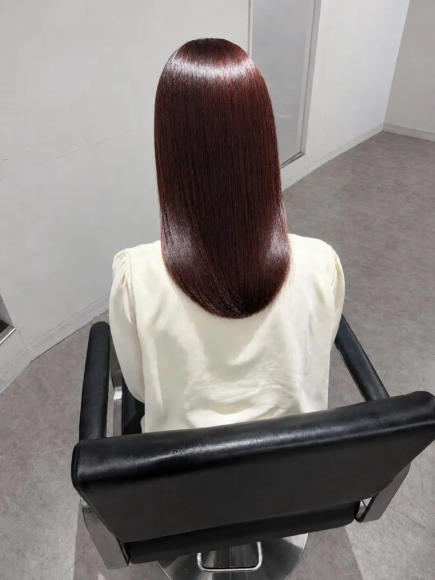 セミロング カラー ブリーチなしカラー/ NAGIのヘアスタイル