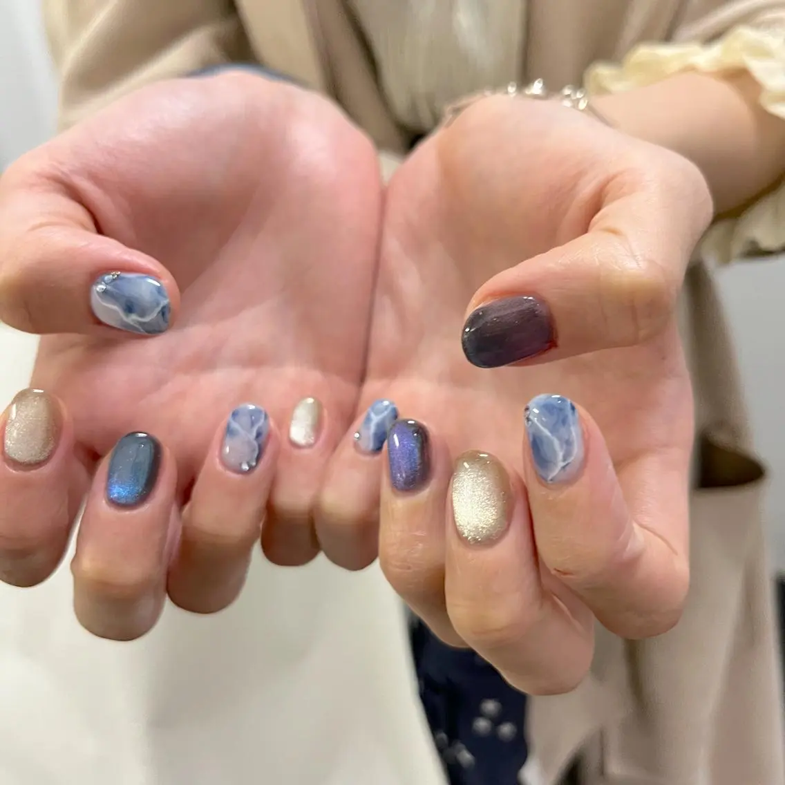 ネイル ハンドネイル Fairy 若月のネイルデザイン