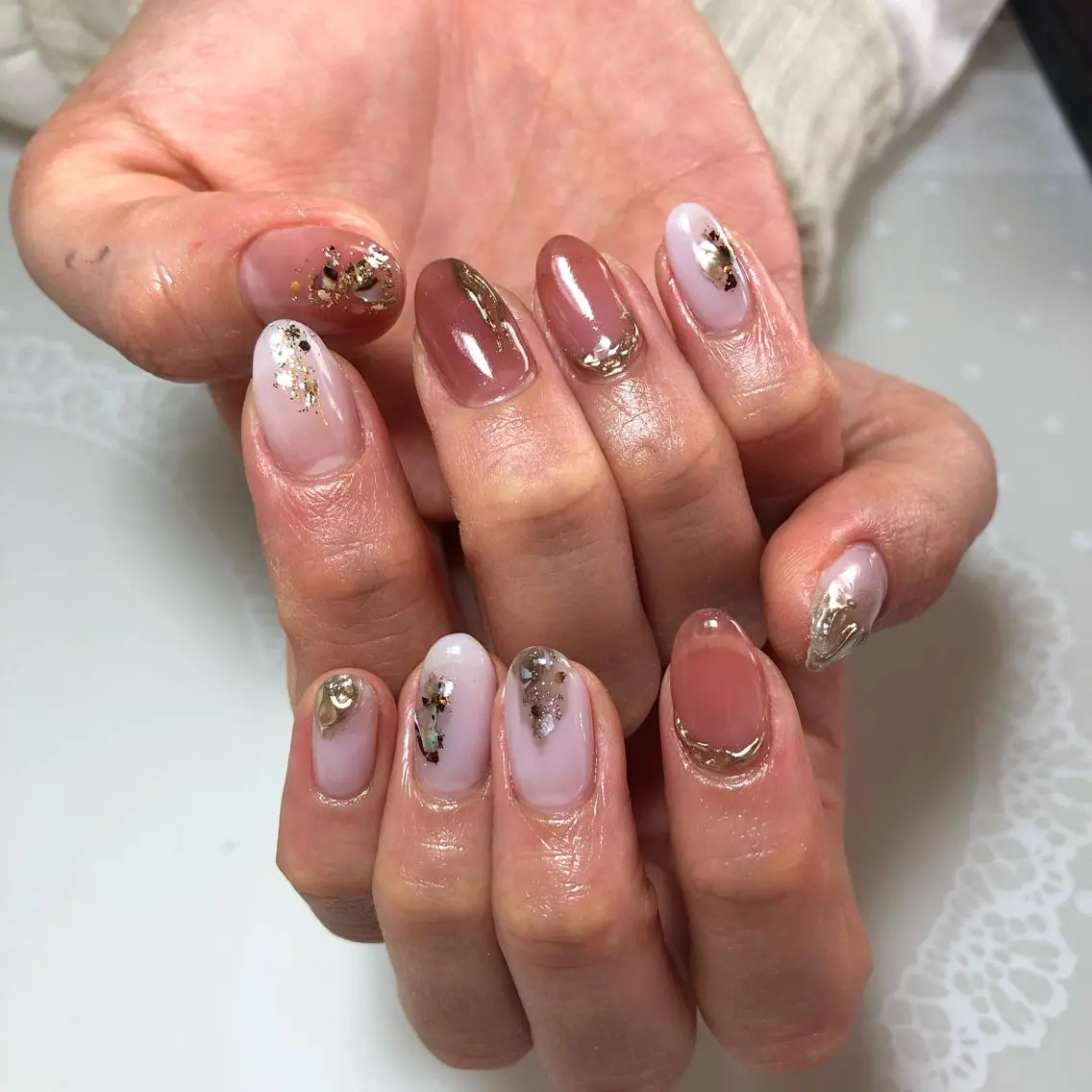 ネイル ニュアンスネイル 米田 律子のネイルデザイン